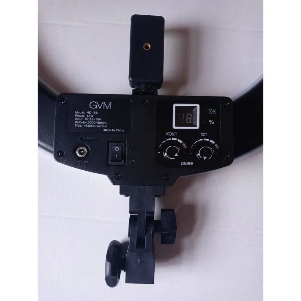 GVM Great Video Maker LED Video Lights Adjustable Brightness